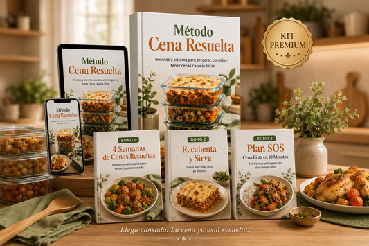 Método Cena Resuelta + 3 bonus exclusivos